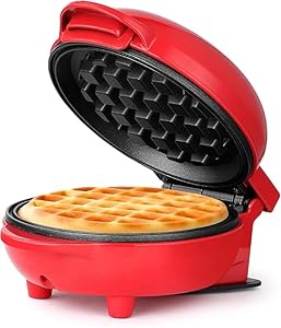 3-in-1 Mini Waffle Maker, 350W, Non-Stick, Electric Waffle Iron, Pancake Maker - 350 Watts